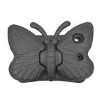 For iPad 10.2 2021 Butterfly Bracket Style EVA Children Falling Proof Cover Protective Case(Black)