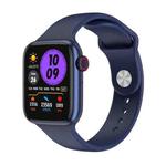 AW9 1.75 inch Color Screen Smart Watch, IP68 Waterproof,Support Temperature Monitoring/Bluetooth Call/Heart Rate Monitoring/Blood Pressure Monitoring/Blood Oxygen Monitoring/Sleep Monitoring(Blue)