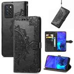 For Infinix Note 10 Pro Mandala Embossing Pattern Horizontal Flip Leather Case with Holder & Card Slots & Wallet & Lanyard(Black)