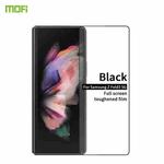 For Samsung Galaxy Z Fold3 5G MOFI 9H 2.5D Full Screen Tempered Glass Film(Black)