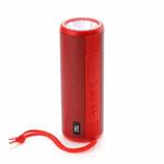 T&G TG635 Portable Outdoor Waterproof Bluetooth Speaker with Flashlight Function(Red)