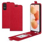 For Xiaomi Civi R64 Texture Single Vertical Flip Leather Protective Case with Card Slots & Photo Frame(Red)