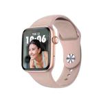 DT7 1.8 inch Color Screen Smart Watch, IP68 Waterproof,Support Bluetooth Call/Heart Rate Monitoring/Blood Pressure Monitoring/Sleep Monitoring/Predict Menstrual Cycle Intelligently(Pink)