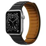 Silicone Magnetic Strap Watch Band For Apple Watch Series 8&7 41mm / SE 2&6&SE&5&4 40mm / 3&2&1 38mm(Black)