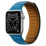 Silicone Magnetic Strap Watch Band For Apple Watch Series 9&8&7 41mm / SE 3&SE 2&6&SE&5&4 40mm / 3&2&1 38mm(Sky)