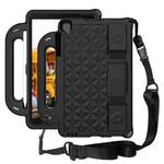 For Lenovo M10 X306X / X306F Diamond Series EVA Anti-Fall Shockproof Sleeve Protective Shell Case with Holder & Strap(Black)