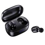 T&G TG911 Bluetooth V5.1 Sport Waterproof Mini Touch-Control Noise Cancelling Earphones(Black)