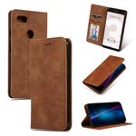 Retro Skin Feel Business Magnetic Horizontal Flip Leather Case for Google Pixel 3(Brown)