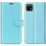 For Huawei nova Y60 Litchi Texture Horizontal Flip Protective Case with Holder & Card Slots & Wallet(Blue)