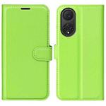 For Huawei nova 9 Litchi Texture Horizontal Flip Protective Case with Holder & Card Slots & Wallet(Green)