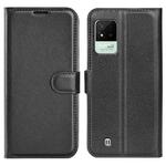 For OPPO Realme Narzo 50i Litchi Texture Horizontal Flip Protective Case with Holder & Card Slots & Wallet(Black)