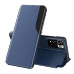 For Xiaomi Redmi Note 11 Attraction Flip Holder Leather Phone Case(Blue)