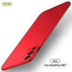 For OnePlus 9RT 5G MOFI Frosted PC Ultra-thin Hard Phone Case(Red)