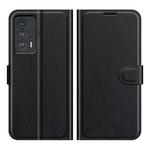 For Motorola Edge 20 Pro 5G Litchi Texture Horizontal Flip Phone Protective Case with Holder & Card Slots & Wallet(Black)