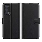 For Motorola Edge 2021 Litchi Texture Horizontal Flip Phone Protective Case with Holder & Card Slots & Wallet(Black)