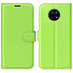 For Nokia G50 Litchi Texture Horizontal Flip Protective Case with Holder & Card Slots & Wallet(Green)