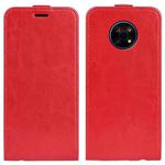 For Nokia G50 R64 Texture Single Vertical Flip Leather Protective Case with Card Slots & Photo Frame(Red)