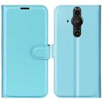 For Sony Xperia Pro-I Litchi Texture Horizontal Flip Protective Case with Holder & Card Slots & Wallet(Blue)