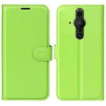 For Sony Xperia Pro-I Litchi Texture Horizontal Flip Protective Case with Holder & Card Slots & Wallet(Green)