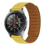 Silicone Magnetic Watch Band For Huawei Watch GT 3 46mm(Yellow)