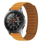 Silicone Magnetic Watch Band For Huawei Watch GT 3 46mm(Orange Yellow)