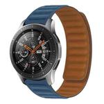 Silicone Magnetic Watch Band For Huawei Watch Watch GT 3 46mm(Dark Blue)