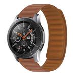 Silicone Magnetic Watch Band For Huawei Watch GT 3 46mm(Brown)