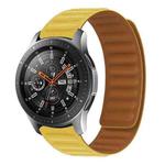 Silicone Magnetic Watch Band For Huawei Watch GT(Yellow)