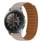 Silicone Magnetic Watch Band For Huawei Watch GT(Khaki)