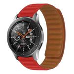 22mm Silicone Magnetic Watch Band For Honor Watch GS3 / Magic(Red)