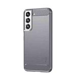 For Samsung Galaxy S22+ 5G MOFI Gentleness Series Brushed Texture Carbon Fiber Soft TPU Case(Gray)