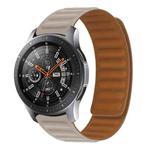 For Samsung Galaxy Gear 2 Neo R381 Silicone Magnetic Watch Band(Khaki)