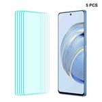 For Huawei Nova 10 Youth 5pcs ENKAY Hat-Prince 0.26mm 9H 2.5D High Aluminum-silicon Tempered Glass Film