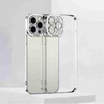 For iPhone 13 Pro Max Electroplating TPU Phone Case (Silver)