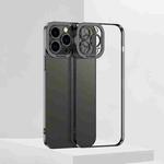 For iPhone 11 Pro Electroplating TPU Phone Case (Black)