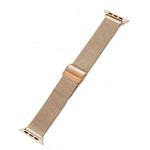 Milan Meta Watch Band For Apple Watch Ultra 49mm / Series 8&7 45mm / SE 2&6&SE&5&4 44mm / 3&2&1 42mm(Rose Gold)