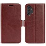 For Samsung Galaxy A13 4G R64 Texture Horizontal Flip Leather Case with Holder & Card Slots & Wallet & Photo Frame(Brown)
