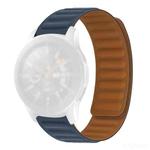 Silicone Magnetic Watch Band For Huawei GT 3 42mm(Lndigo)