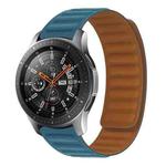 Silicone Magnetic Watch Band For Samsung Galaxy Gear Sport(Cape Blue)