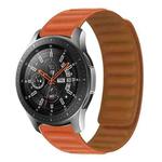 Silicone Magnetic Watch Band For Amazfit GTS 2 mini(Orange Red)