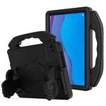 For Lenovo Tab M10 HD 10.1 TB-X505F/X505N EVA Shockproof Tablet Case with Thumb Bracket(Black)