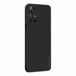 For Xiaomi Redmi Note 11 / Poco M4 Pro 5G PINWUYO Liquid Silicone TPU Phone Case(Black)