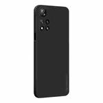 For Xiaomi Redmi Note 11 Pro / 11 Pro+ PINWUYO Liquid Silicone TPU Phone Case(Black)