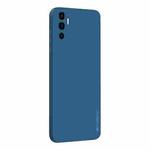 For vivo S10e 5G PINWUYO Liquid Silicone TPU Phone Case(Blue)
