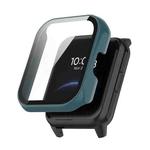 For OPPO Realme Watch 2 Pro Integrated PC+ Toughened Film Case(Green)