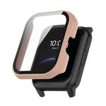 For OPPO Realme Watch 2 Pro Integrated PC+ Toughened Film Case(Pink)