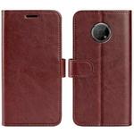 For Nokia G300 R64 Texture Single Horizontal Flip Phone Case(Brown)
