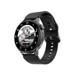 DT4 1.36 inch Silicone Watchband Color Screen Smart Watch(Black)