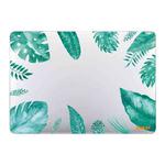 For MacBook Air 13.3 inch A2179 / A2337 ENKAY Hat-Prince Forest Series Pattern Laotop Protective Crystal Case(Green Leaf Pattern)