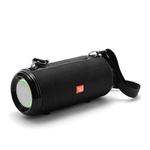 T&G TG537 RGB Light Portable Waterproof Bluetooth Speaker Supports FM / TF Card(Black)